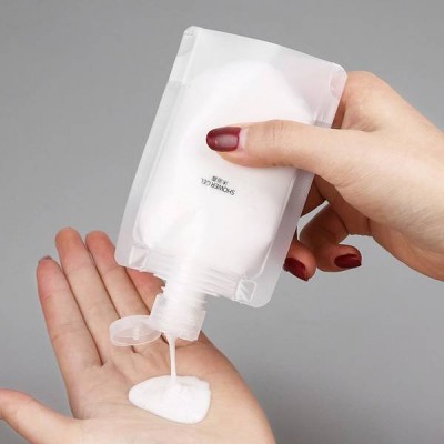 Kelioninis buteliukas 100 ml - lankstus kosmetikos