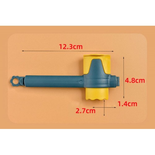 Krepšelio uždarymo spaustukas 12 cm - "snap"