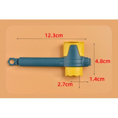 Krepšelio uždarymo spaustukas 12 cm - "snap"