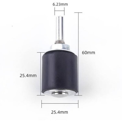 Guminis šlifavimo strypas šlifuokliams - 6,23x25 mm - šlifavimo