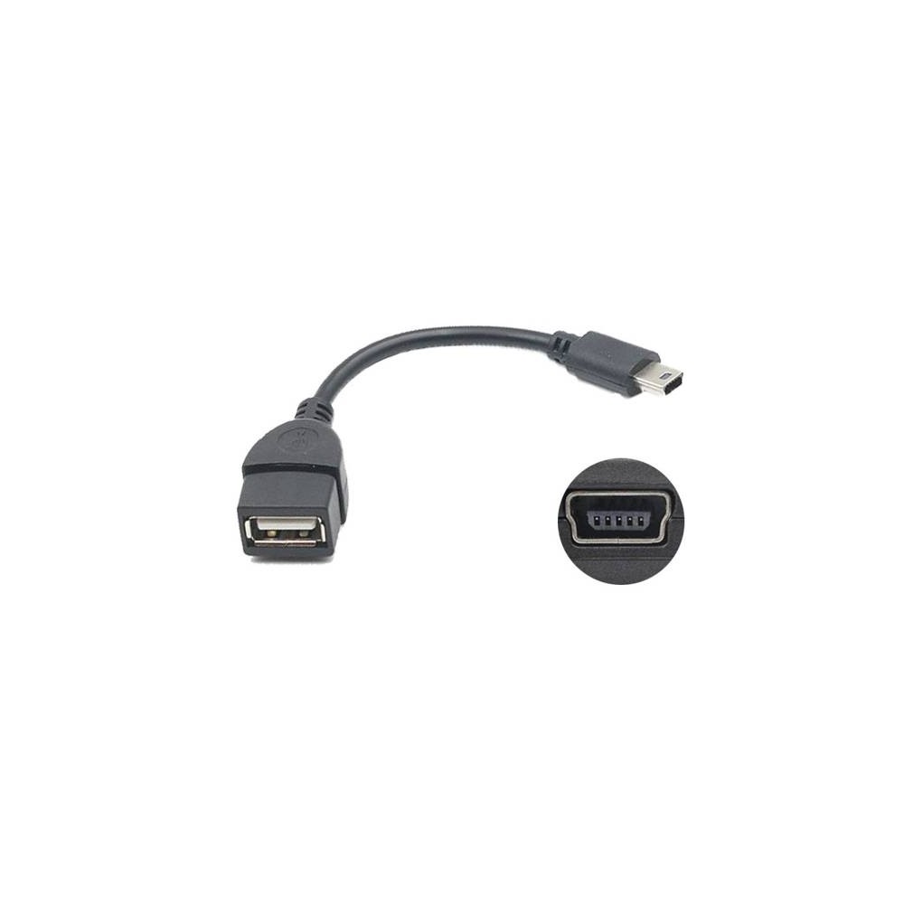 OTG adapteris - USB ir mini USB adapteris - OTG