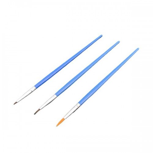 Tikslus šepetėlis 8x1,5 mm - mažas teptukas akvarelei