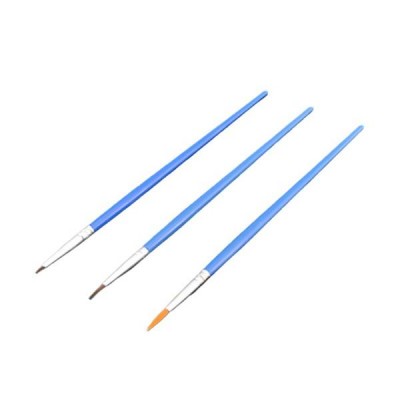 Tikslus šepetėlis 8x1,5 mm - mažas teptukas akvarelei