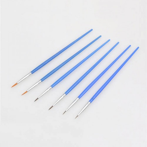Tikslusis šepetėlis 11x2 mm - mažas teptukas tapybai