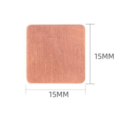 Varinis šiluminis CPU padas - 15x15x1 mm - aušinimo radiatorius-