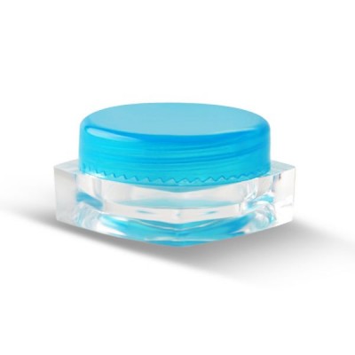 3 ml kvadratinis indelis - Plastikinė dėžutė - Prisukamas