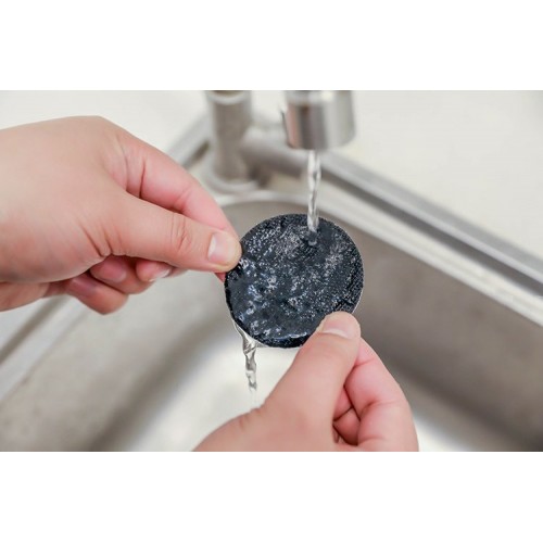 Lipnus tvirtinimo elementas - 50 mm ratas - balta - 5 vnt -