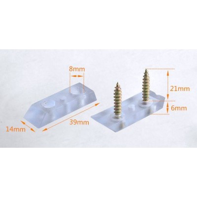 Kėdės N14 39x14x6mm neslystanti pagalvėlė - baldų kojelės su