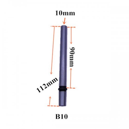 Gręžimo griebtuvo adapteris B10 - Stalo grąžto suklio