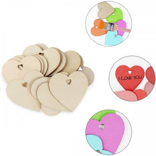 Fanera Širdis 75x75x3 mm - Drožybos ir tapybos žymė -
