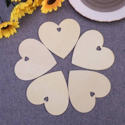 Fanera Širdis 75x75x3 mm - Drožybos ir tapybos žymė -