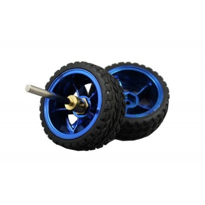 Šešiakampė stebulė 5 mm ašies ratui - robotams, DIY projektams-