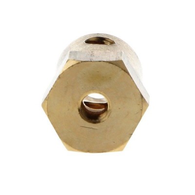 Šešiakampė stebulė 5 mm ašies ratui - robotams, DIY projektams-