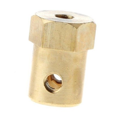 Šešiakampė stebulė 5 mm ašies ratui - robotams, DIY projektams-