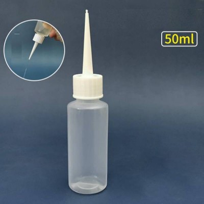 50 ml buteliukas su aplikatoriumi - skysčio dozavimo talpykla -