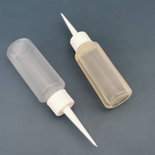 50 ml buteliukas su aplikatoriumi - skysčio dozavimo talpykla -