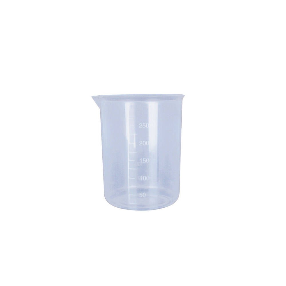 Plastikinis puodelis su matavimo taurele 250 ml - virtuvinis