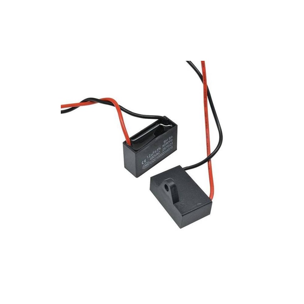 Paleidimo kondensatorius CBB61 10.0uF 450VAC varikliams - su