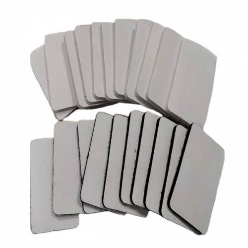 Lipni tvirtinimo detalė 40x60 mm - juoda - 5 vnt - lipni