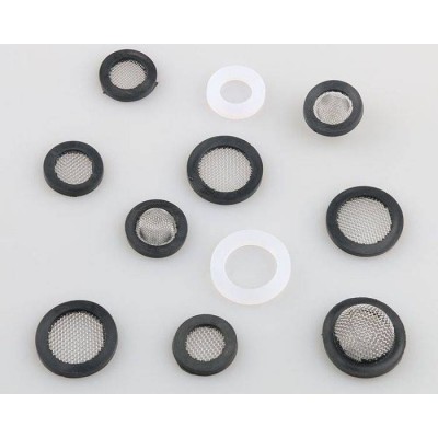 Guminė tarpinė su plokščiu filtru 19 mm - 10 vienetų - Skalbimo