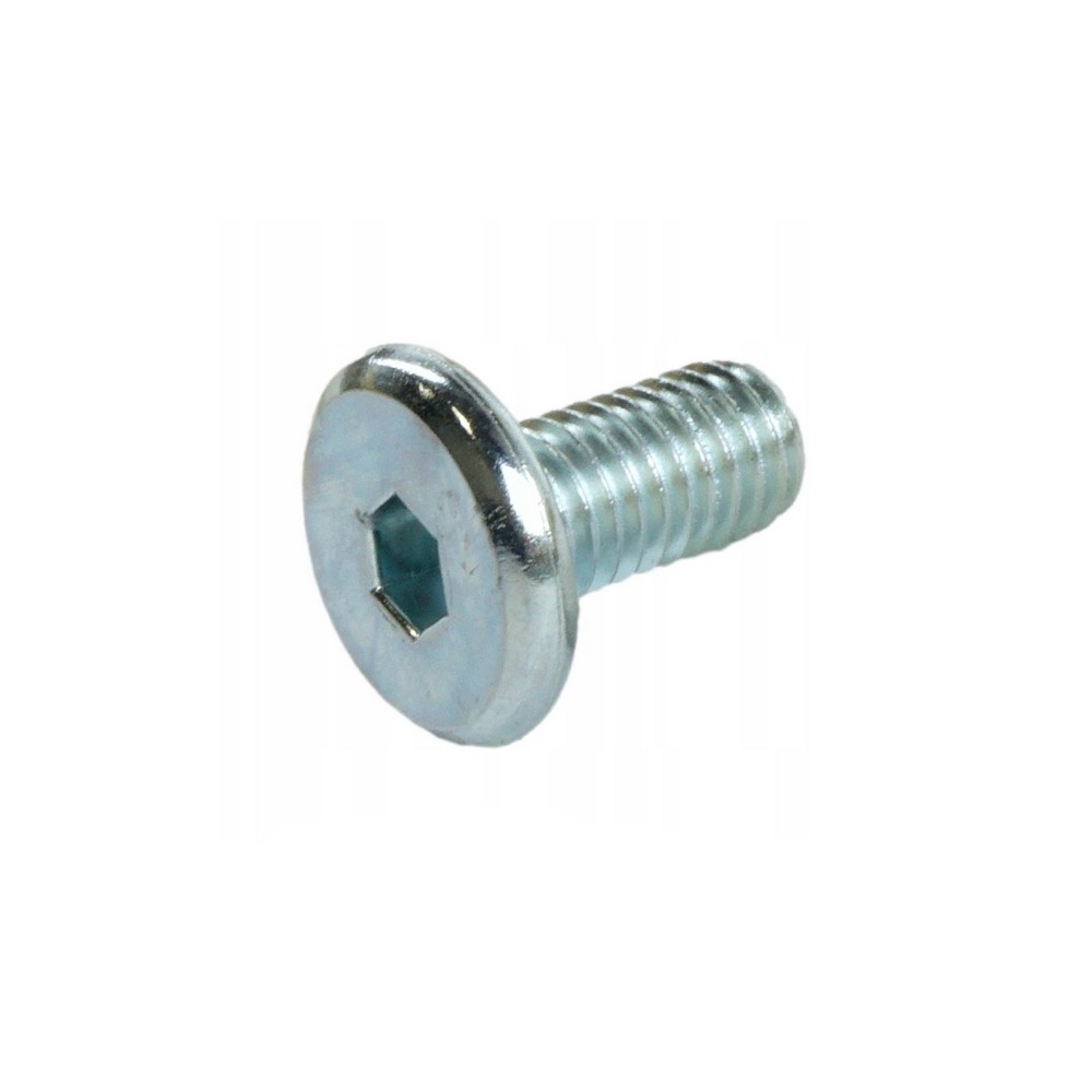 Plokščias M3x4 mm varžtas su veržliarakčiu - 10 vnt - varžtas