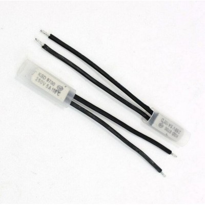 KSD 9700 NC bimetalinis termostatas - 5A 250V 60 ℃ - pasukamas