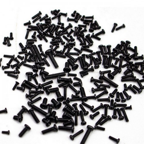 Mini varžtų rinkinys - nuo 1 mm iki 2 mm - 500 vienetų -
