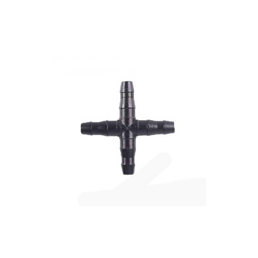 Kryžminė jungtis 4x7 mm - augalų laistymo sistemos adapteris -