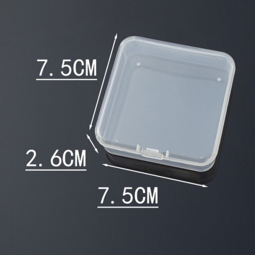 Organizatorius - Plastikinė dėžutė 70x70x26mm - rakinamas