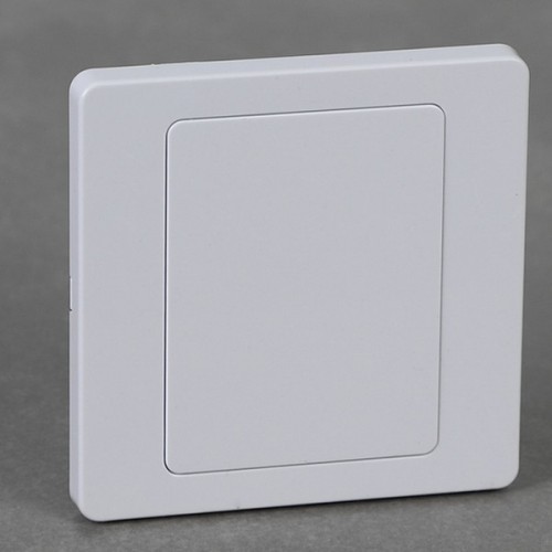 Lizdo kaukė - lizdo dangtelis su rėmeliu - 85x85 mm - baltos