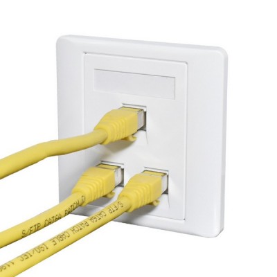 Telefono arba interneto lizdo dangtelis - 3 skirtukai - lizdo