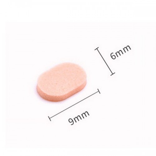 Neslystančios akinių nosies pagalvėlės - juoda - 1,5 mm - 8