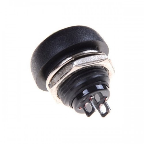 Momentinis mygtukas PBS-33B - geltona - 250V-1A - 12 mm -