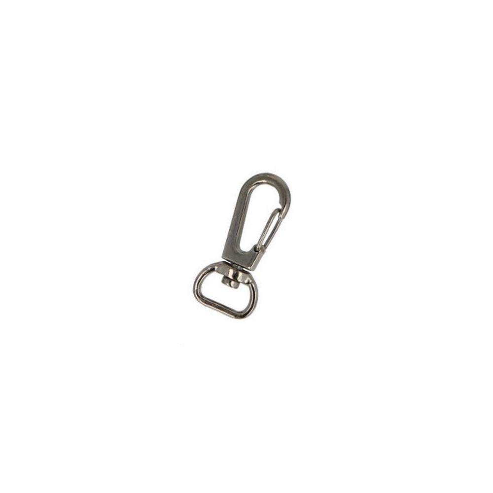 Metalinis kabliukas su sukamuoju 38x18 mm kabliuku - Karabinas