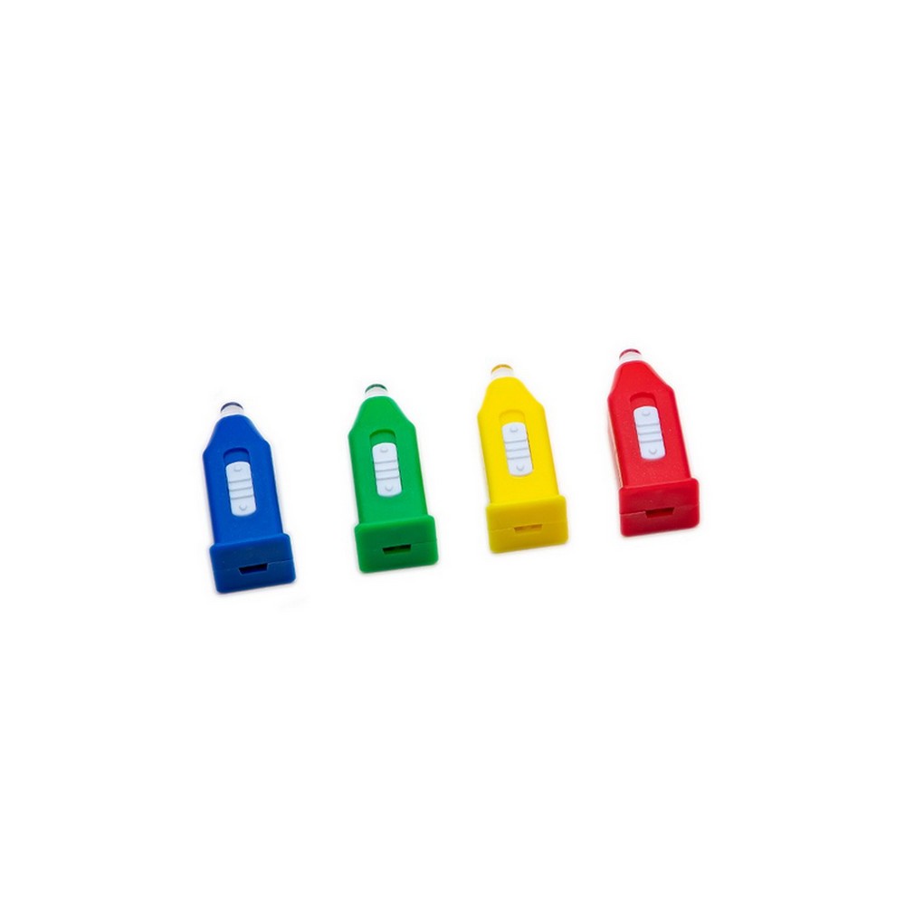 Mini UV LED žibintuvėlis - spalvų rinkinys - mėlyna šviesa -