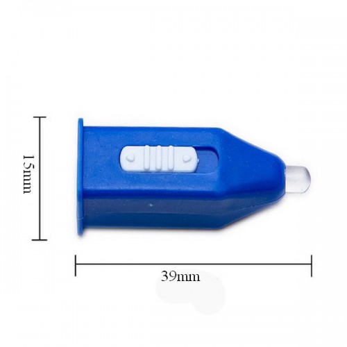 Mini UV LED žibintuvėlis - spalvų rinkinys - mėlyna šviesa -