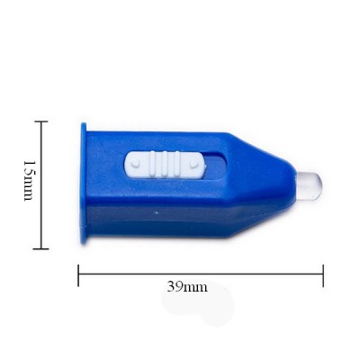 Mini UV LED žibintuvėlis - spalvų rinkinys - mėlyna šviesa -