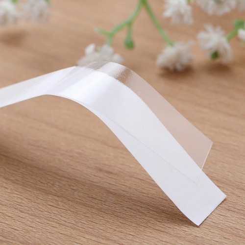 Skaidri drabužių juosta - 80x12 mm - 36 vienetai - kūno