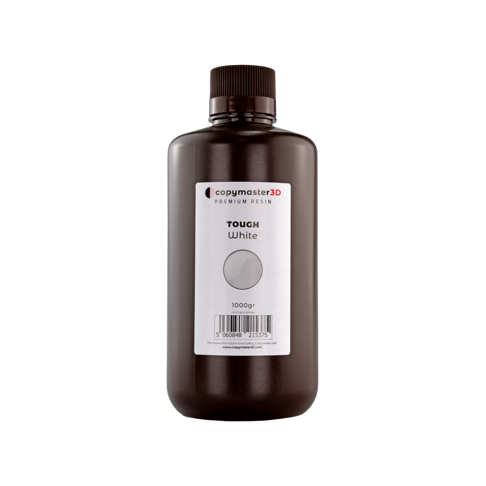 Copymaster3D Tvirta UV spindulių derva - 1000 ml - Balta-Derva Copymaster3D Tvirta UV spindulių derva - 1000 ml - Balta-Derva