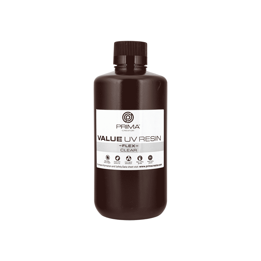 PrimaCreator "Value Flex" UV derva - 1000 ml - Skaidrus-Derva PrimaCreator "Value Flex" UV derva - 1000 ml - Skaidrus-Derva
