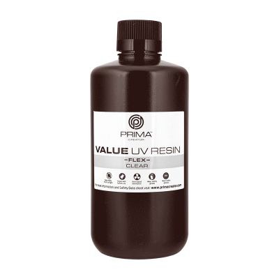 PrimaCreator "Value Flex" UV derva - 1000 ml - Skaidrus-Derva