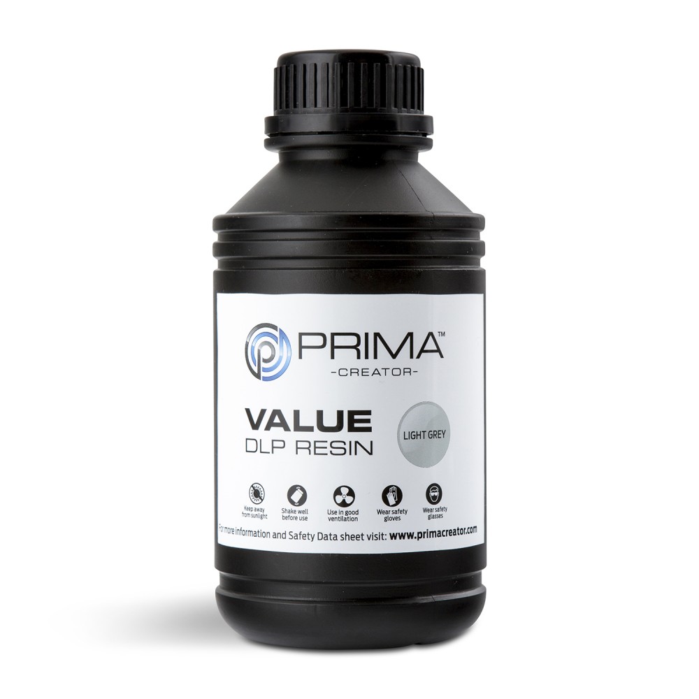 PrimaCreator Value UV / DLP derva - 500 ml - Šviesiai PrimaCreator Value UV / DLP derva - 500 ml - Šviesiai