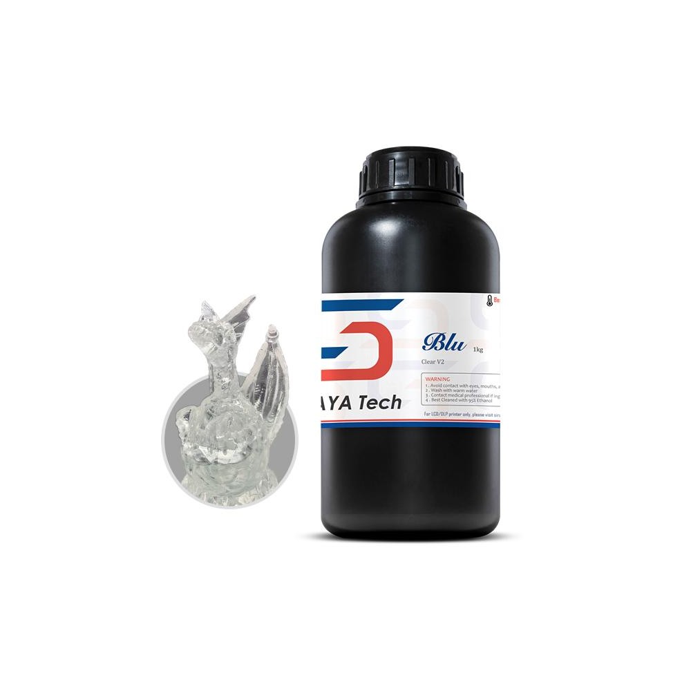 Siraya Tech Blu v2 - 1 kg - Skaidrus-Prino Siraya Tech Blu v2 - 1 kg - Skaidrus-Prino