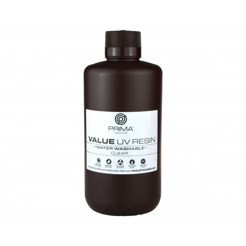 PrimaCreator Value Vandeniu nuplaunama UV derva - 1000 ml -