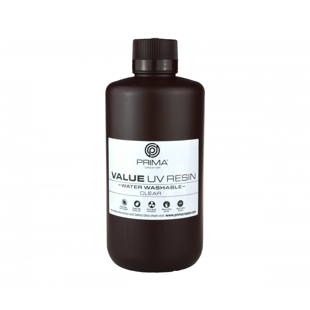 PrimaCreator Value Vandeniu nuplaunama UV derva - 1000 ml - PrimaCreator Value Vandeniu nuplaunama UV derva - 1000 ml -