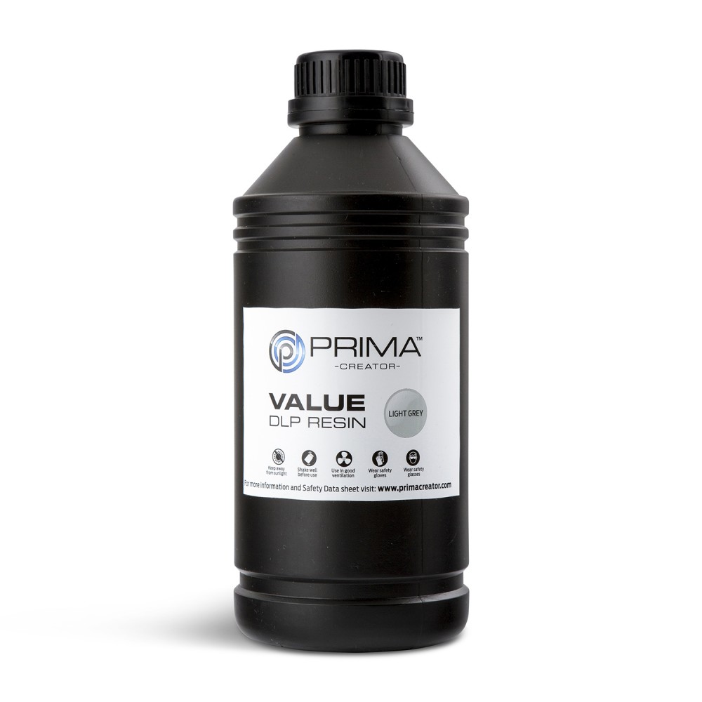 PrimaCreator Value UV / DLP derva - 1000 ml - Šviesiai PrimaCreator Value UV / DLP derva - 1000 ml - Šviesiai