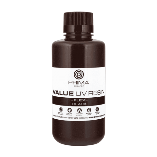 PrimaCreator "Value Flex" UV derva - 500 ml - Juoda-Derva