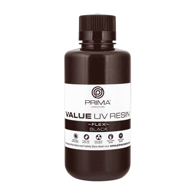 PrimaCreator "Value Flex" UV derva - 500 ml - Juoda-Derva