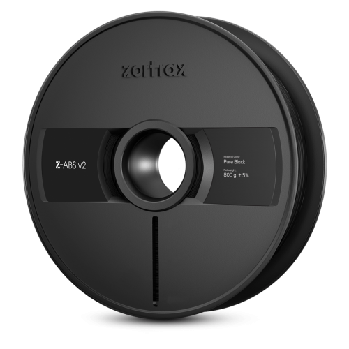Zortrax Z-ABS v2 gija - 1,75 mm - 800g - Gryna juoda spalva-ABS