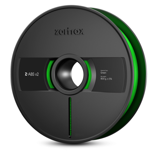 Zortrax Z-ABS v2 gija - 1,75 mm - 800g - Žalia-ABS